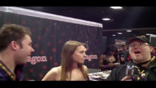 Jill Kassidy with Jiggy Jaguar Michael Nagy Exxxotica Expo 2018 Denver co