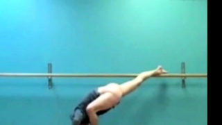 Male ballet practice (without tights!)