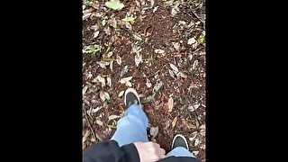 A walk in the woods Trilogy: part one, cock out hiking and I almost get caught!