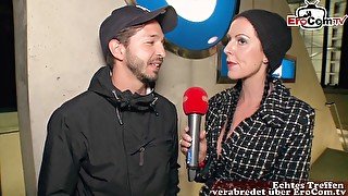 german real street casting - girl ask guys for sex in public