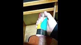 I make a DIY Fleshlight (Short vid)