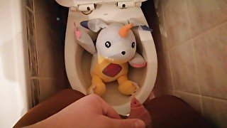 Digimon Gabumon Peeing#1