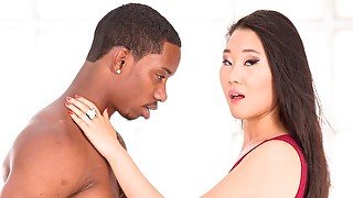 The Asian Katana in her first interracial