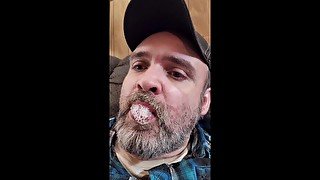 My Friend Brandi thought it'd be Hot to See a Guy with Cum in his Mouth, So I Made Her a Video!