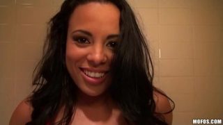 Alluring latin teen tart Luna Star