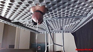 Sticking my dick through the gloryhole on my milking table shooting a huge cumshot straight at you.