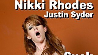 Nikki Rhodes & Justin Syder: suck, fuck, facial