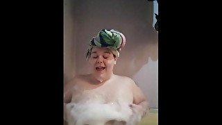 Bubble bath fun