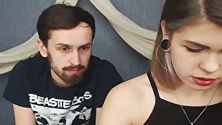 Hot White Teen Fucked By Her Bearded Partner