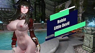 Skyrim - Robin Little Devil - (Threesome POV)