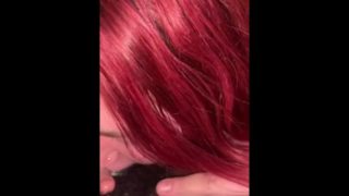 Bbw Redhead Sucks Dick So Good And Deep Throats Too 