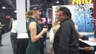 PornhubTV Courtney Cummz Interview at eXXXotica 2012