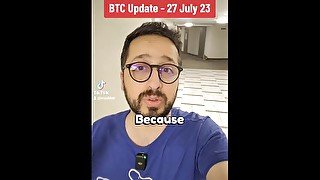 Bitcoin price update 27th July 2023 with stepsister