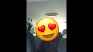 ebony riding dick backseat of car