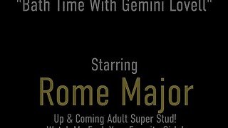 Big Booty Girl Gemini Lovell Cums With Cunt Slamming Big Dick Rome Major!