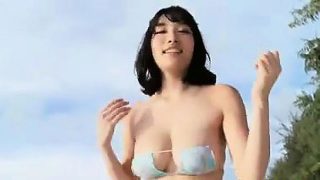 Japanese Babe At The Beach Non Nude