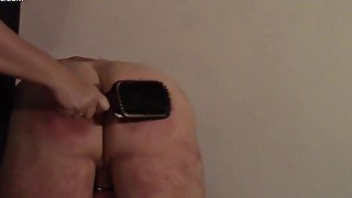 Spanked While In Chastity