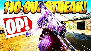 SOLO 110 GUNSTREAK w/ NEW ''TEC-9'' SMG in BLACK OPS COLD WAR! (BOCW High Gunstreak)