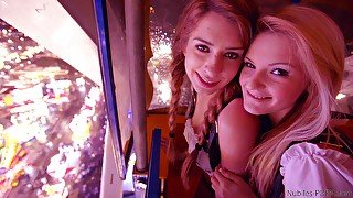 Hope Harper & Joseline Kelly in Biergarten - Nubiles-Porn