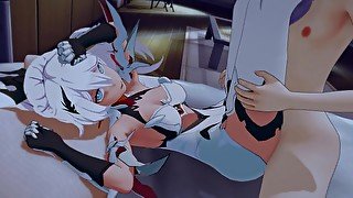 CharaStudio Honkai Impact Kiana 3d hentai