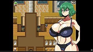 Yuka Scattred Shard Of The Yokai [PornPlay Hentai game] Ep.5 Huge breasts lady gets slowly corrupted