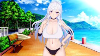 Azur Lane: POOLSIDE SEX WITH BEAUTIFUL WAIFU ALGERIE (3D Hentai)