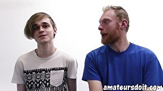 Ginger Bearded Hairy Aussie Amateur Top Fucks A Young & Smooth Total Passive Bottom