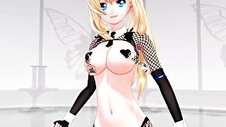 Hentai MMD - Abracadabra Akari 逆バニー (Hazy)