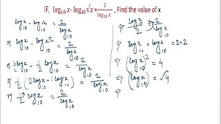 logarithm Math mathematics log math part 10