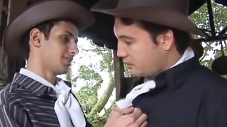 Latino Barebacking Barn Fuck