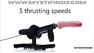 Dildo Sex Machine Will Fuck You Crazy Learn To Squirt