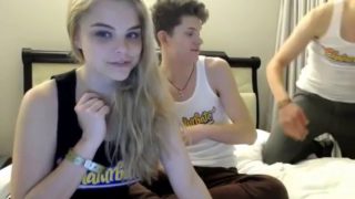 Amateur hotel teen threesome mmf