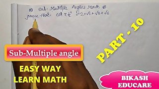 Sub Multiple Angles Class 11 math Slove By Bikash Educare Part 10