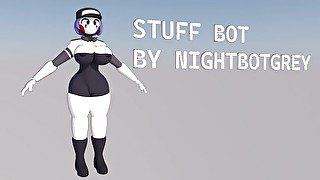 model stuff bot available for sfm blender and c4d