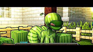 Minecraft Horny Craft - Part 49 A Watermelon Blowjob! By LoveSkySanHentai