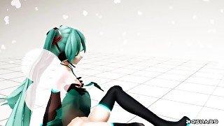 Hentai MMD - ミクの紳士セックスLUVORATORRRRRY (mikuline39)