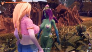 Breeders of Nephelym [Hentai 3D game] Ep.1 a plant monster girl sucked my huge cowgirl tits