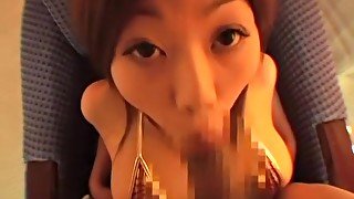 Incredible Japanese girl in Crazy POV, Blowjob JAV scene