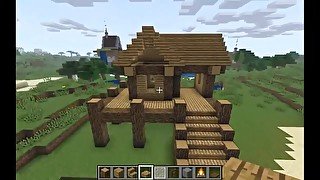 How to build a Lake House in Minecraft (tutorial)