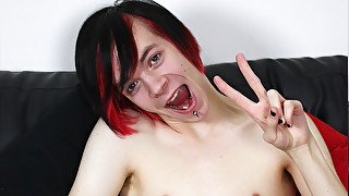 Luke Works His Sexy Emo Dick To The Limit - Luke Shaddow 2