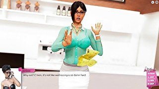 Noemi’s Toscana Rebirth: Sexy Girls In A Restaurant-Ep6