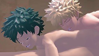 PamperPanzer - Midoriya x Bakugo & Their Hyper Cocks Pt2