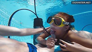 Polina Rucheyok Gets Fucked Hard In Mouth Underwater