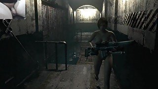 RESIDENT EVIL NUDE EDITION COCK CAM GAMEPLAY #3