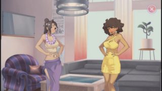 (Pocket Waifu) Leilani and Fae - Painter's Pleasure Special (Clip only)