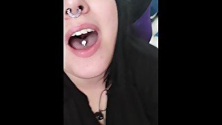 BBW xxKittens submissive neko girl quick fuck & cummies, moaning