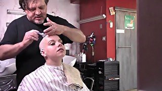 head shave women