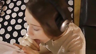 Classy British teen 18+ Pov Slammed By Old Man