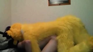 Skinny Twink Fucked By Mascot