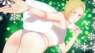 ANNIE LEONHART - SHE FUCKS A BIG COCK - HENTAI 3D + POV